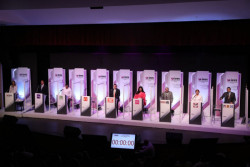 Encuesta confirma triunfo de Rocha en segundo debate, con el 73%