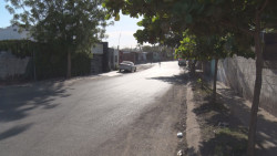 La pavimentación de la calle trajo problemas..