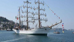 Todo listo para la llegada del buque escuela Cuauhtémoc a Topolobampo