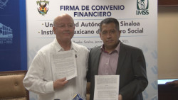 La UAS y el IMSS firman convenio financiero