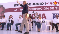 Rocha Moya llama a votar por la fórmula completa de Morena