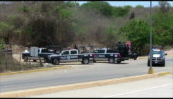 Persecución y balacera deja tres detenidos al norte de Mazatlán