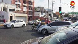Se paralizan semáforos y ocasionan caos vial en Mazatlán
