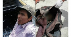 Detienen a Víctor con una cabeza humana en su mochila: presuntamente lo mató en una borrachera