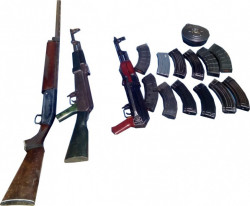 Detienen a tres con armas en Imala
