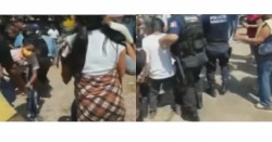 Vecinos golpean a mujeres por supuesta compra de votos durante las elecciones (video)