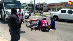 Se lesiona ciclista al accidentarse en la Rafael Buelna