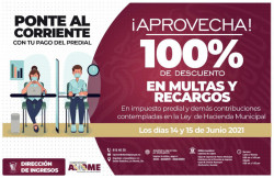 Invita Tesorería de Ahome a aprovechar programa de descuentos en multas y recargos de impuestos municipales