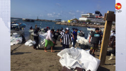 Premian a la pesca... de basura en playas de Mazatlán