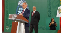 AMLO agradece a López-Gatell tras haber concluido sus conferencias vespertinas en más de 400 días de pandemia