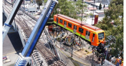 Falta de pernos, soldaduras incompletas y distintos tipos de concreto: las fallas de la línea 12 del metro
