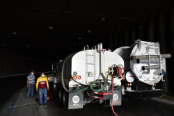 Rehabilitan  instalaciones eléctricas de pasos deprimidos
