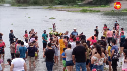 Celebran a San Juan Bautista en Villa Unión