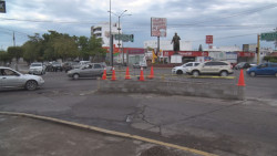 Realizan adecuaciones en vialidad para prevenir accidentes