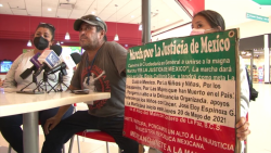 Camina desde la Paz hacia CDMX en busca de justicia
