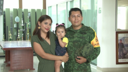 Militar y padre dos tareas que requieren mucha responsabilidad