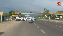 Muere motociclista a la altura de la Urraca