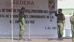 Héctor Ávila Alcocer toma posesión como Comandante de la 9/a Zona Militar