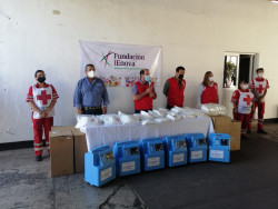 Cruz Roja Los Mochis recibe equipo médico para covid