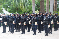 Reconocen a policías de la SSPyTM