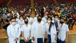 Exhorta la UAS a los jóvenes para que acudan a vacunarse