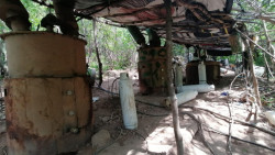 Detectan  e inhabilitan "Narcolaboratorio" ubicado en el cerro de "Las 7 Gotas" de Culiacán