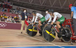 La sinaloense Luz Daniela Gaxiola avanza a cuartos de final en la prueba de keirin en ciclismo de JO