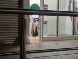 Intentan sustraer cajero automático en Plaza San Isidro