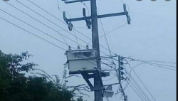 Se quedan sin luz por culpa de transformador viejo