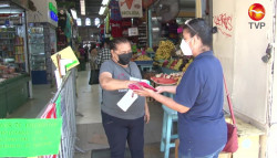 Exigencia del certificado de vacunación impacta ventas del Mercado "Pino Suárez"