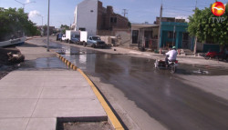 Colapsa el drenaje en el recién inaugurado nuevo Malecón
