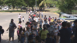 Gran demanda de vacunas para menores de 8 años de edad