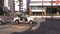 Instalan "mega topes" en un tramo de la Avenida Camarón-Sábalo