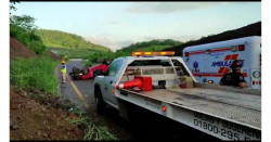 Fallece mujer en accidente por el Libramiento Mazatlán-Villa Unión