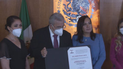Recibe Rocha Moya constancia de validez como gobernador electo de Sinaloa