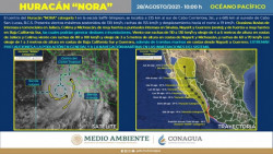 Ante los efectos de “Ñora”, activan albergues
