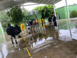 95 personas fueron evacuadas en zonas de alto riesgo de Rosario por el huracán Nora