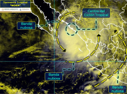 "Nora" ya es tormenta tropical