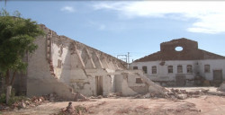 Cae antiguo edificio, vestigio del Cajeme de ayer