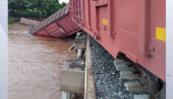 Se descarrila tren, hay cuatro lesionados