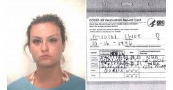 Arrestan a joven de EEUU por falsificar su pasaporte covid mal escrito