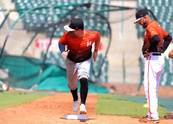Naranjeros trabaja en su segundo día de pretemporada