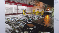 7 toneladas de basura fueron retiras tras las lluvias
