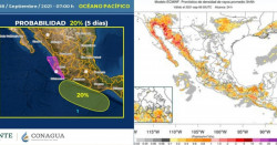 Podría formarse otro ciclón tropical con trayectoria similar a "Nora"