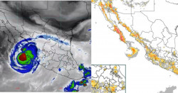 Hoy continuarán las lluvias y habrán tormentas eléctricas en Sinaloa por huracán "Olaf"