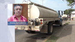 Bienestar social sigue trasladando agua a zonas altas