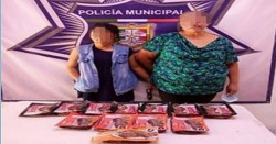 Se cancela la carnita: detienen a Cecilia y a Adriana robando 15 paquetes de arrachera