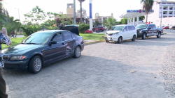 Aparatoso choque en La Marina Mazatlán