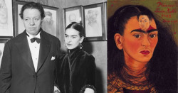 Subastarán en NY cuadro de Frida Kahlo "Diego y yo" valorado en 30 millones de dólares