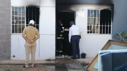 Se incendia vivienda, por fortuna no había integrantes en el interior